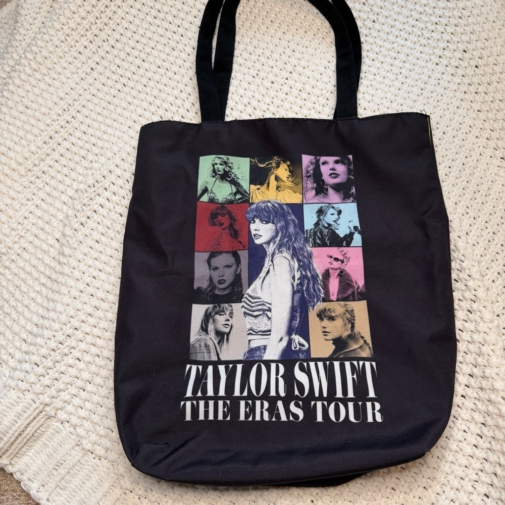 Taylor Swift The Eras Tour Multicolor Tote Bag